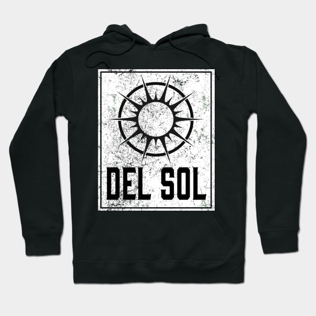 The Sun Tarot Design - Del Sol Hoodie by ballhard